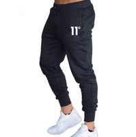 solid Men's Casual Slim Fit Tracksuit Sports Solid Male Gym Cotton Skinny Joggers Sweat Casual Pants Trousers